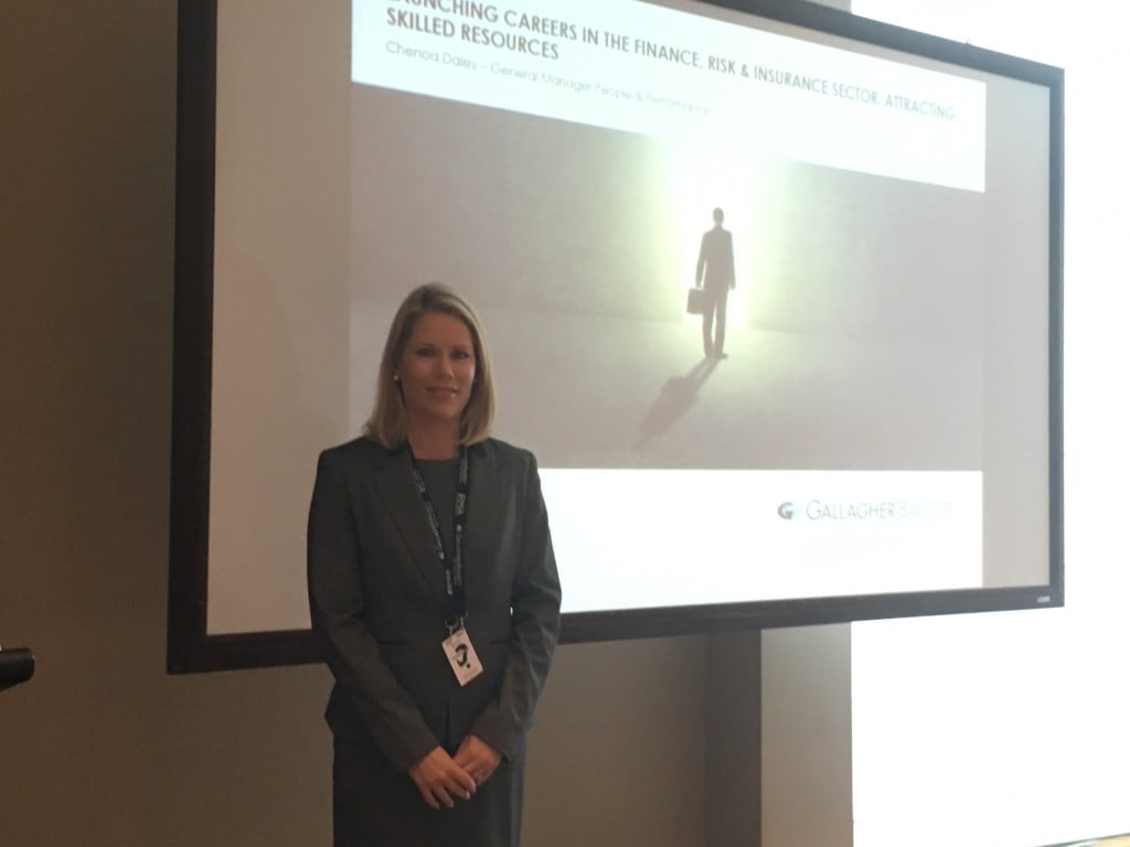 Chenoa Daley presenting at the 2016 RMIA conference